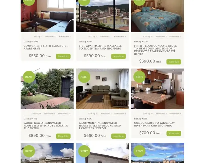 Cuenca Rentals and Sales - Proyecto de NEU Digital Media