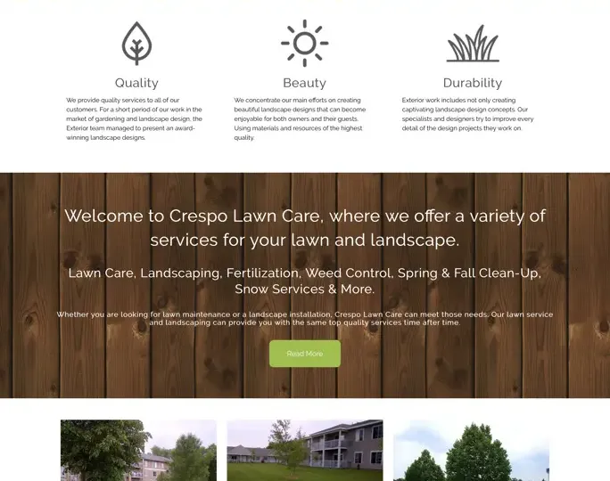 Crespo Lawn Care - Proyecto de NEU Digital Media