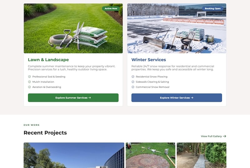 Crespo Lawn Care - Proyecto de NEU Digital Media