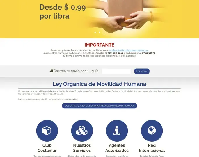 Costamar Express - Proyecto de NEU Digital Media