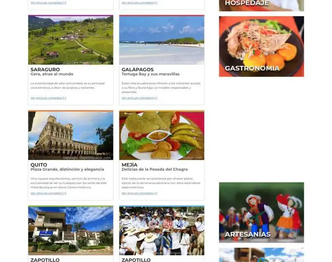 Viajes vistalsur - Proyecto de NEU Digital Media