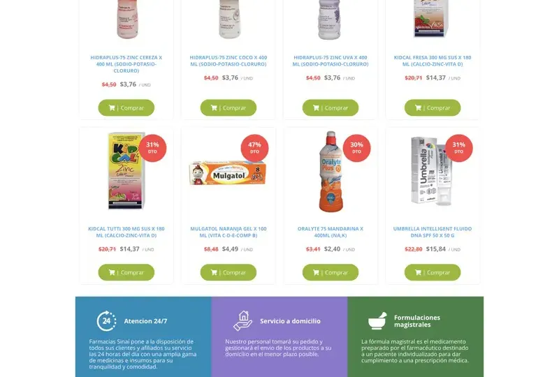 Farmacias Sinai - Proyecto de NEU Digital Media